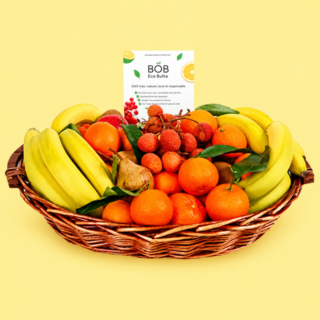 corbeille de fruits,livraison de fruits à paris,fruits en entreprise,fruits bio au bureau